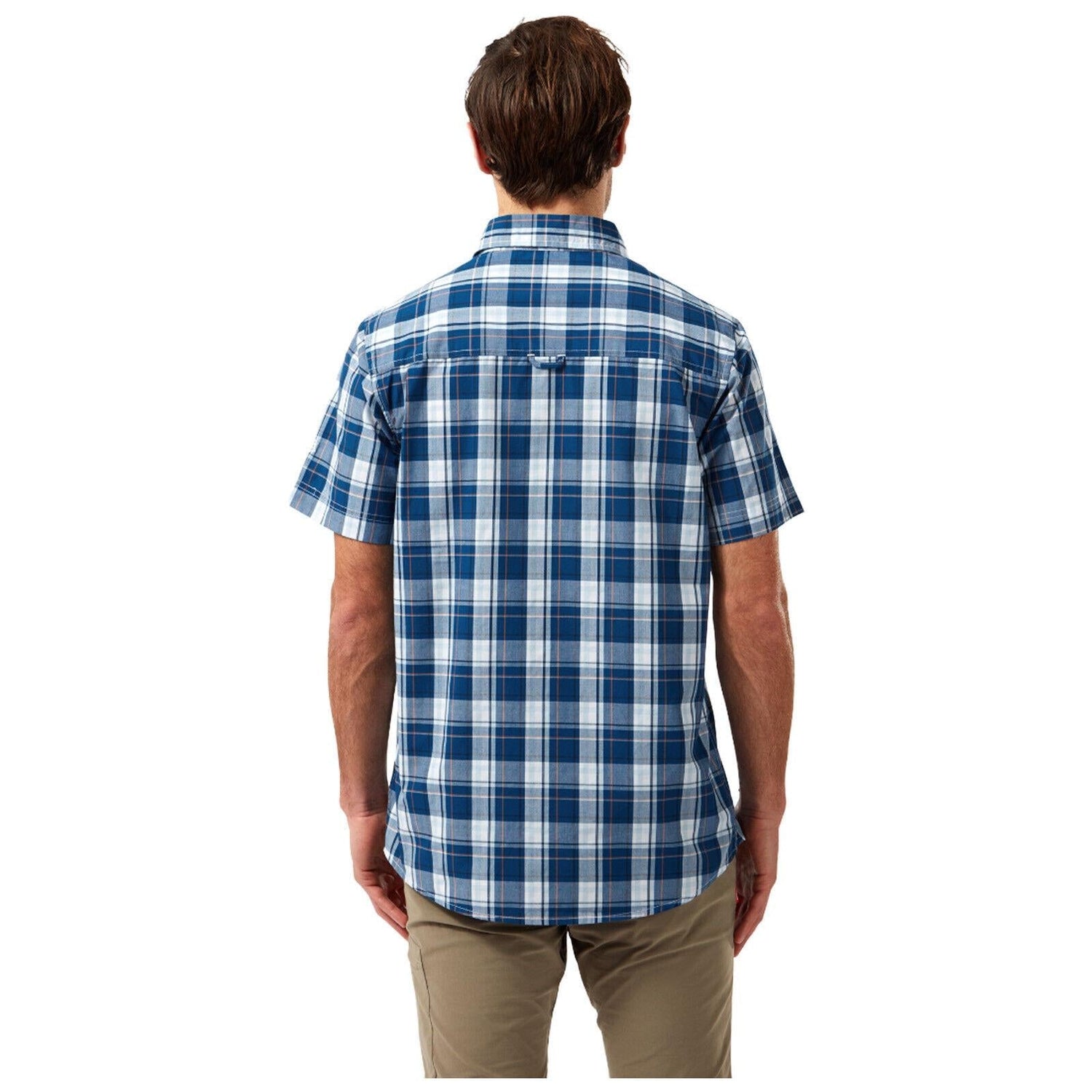 Craghoppers Mens Vernon Summer Check Short Sleeve Shirt - Just £18.99! Shop now at Warwickshire Clothing.