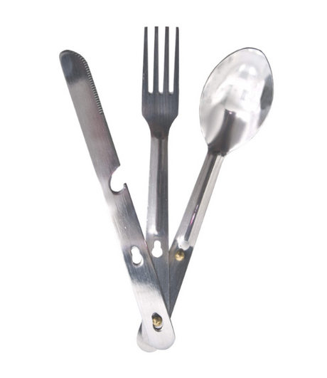 Trespass | Camping Cutlery 3 Piece Set - Just $5.99! Shop now at Warwickshire Clothing. Free Dellivery.