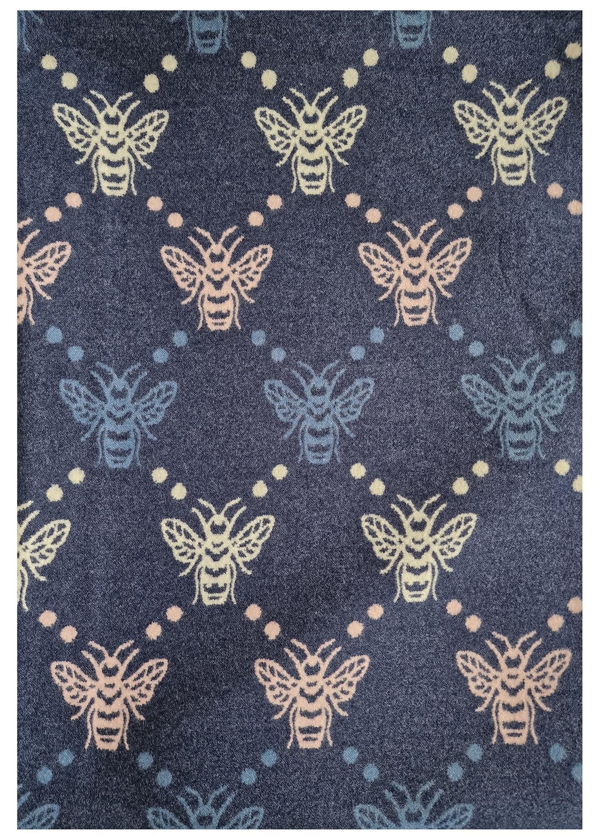 Hazy Blue Pashmina feel Luxury Ladies Womens Scarf - Bee - Just £13.99! Shop now at Warwickshire Clothing.