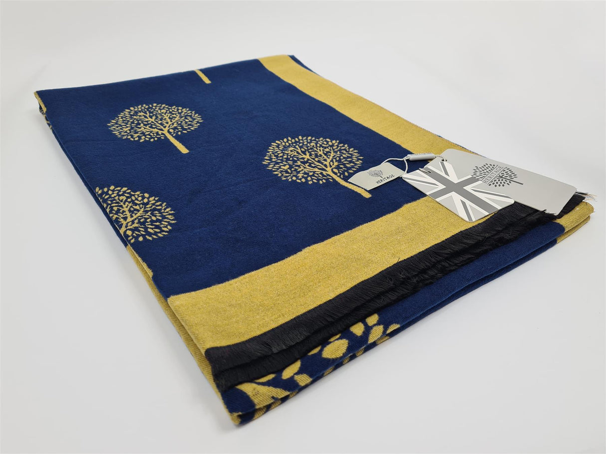 Heritage Pashmina Tree Of Life Womens Scarf - Just £14.99! Shop now at Warwickshire Clothing.