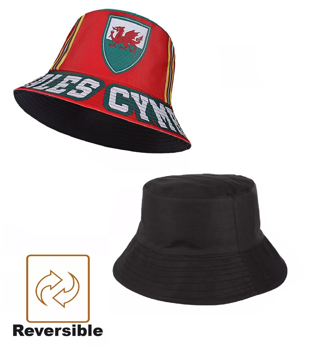 Welsh Adults Bucket Hat | Cymru Yma o HYD - Just £6.99! Shop now at Warwickshire Clothing.