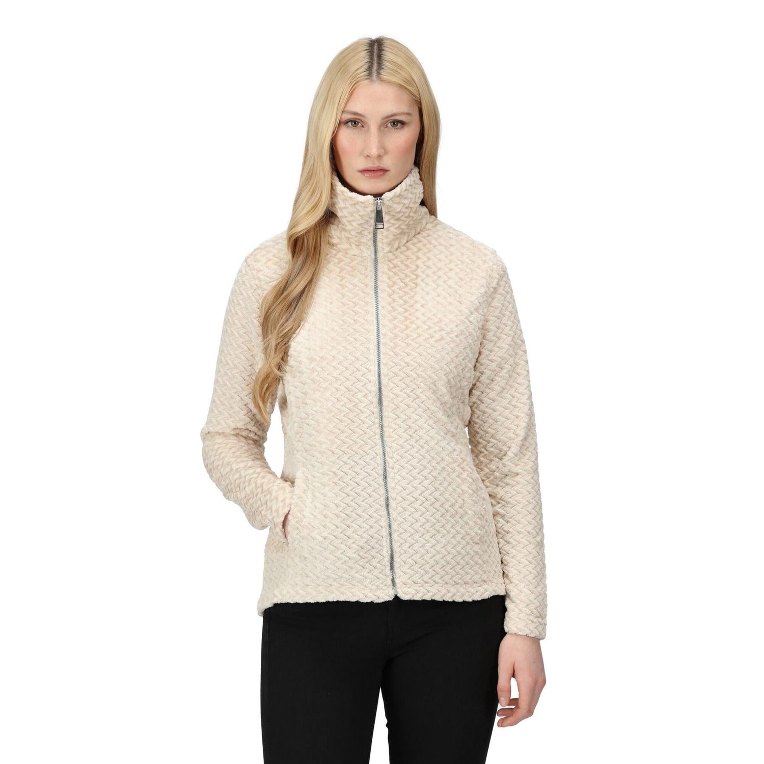 Regatta Womens Heloise Mock Neck Full Zip Fleece Jacket Coat - Just £23.99! Shop now at Warwickshire Clothing.