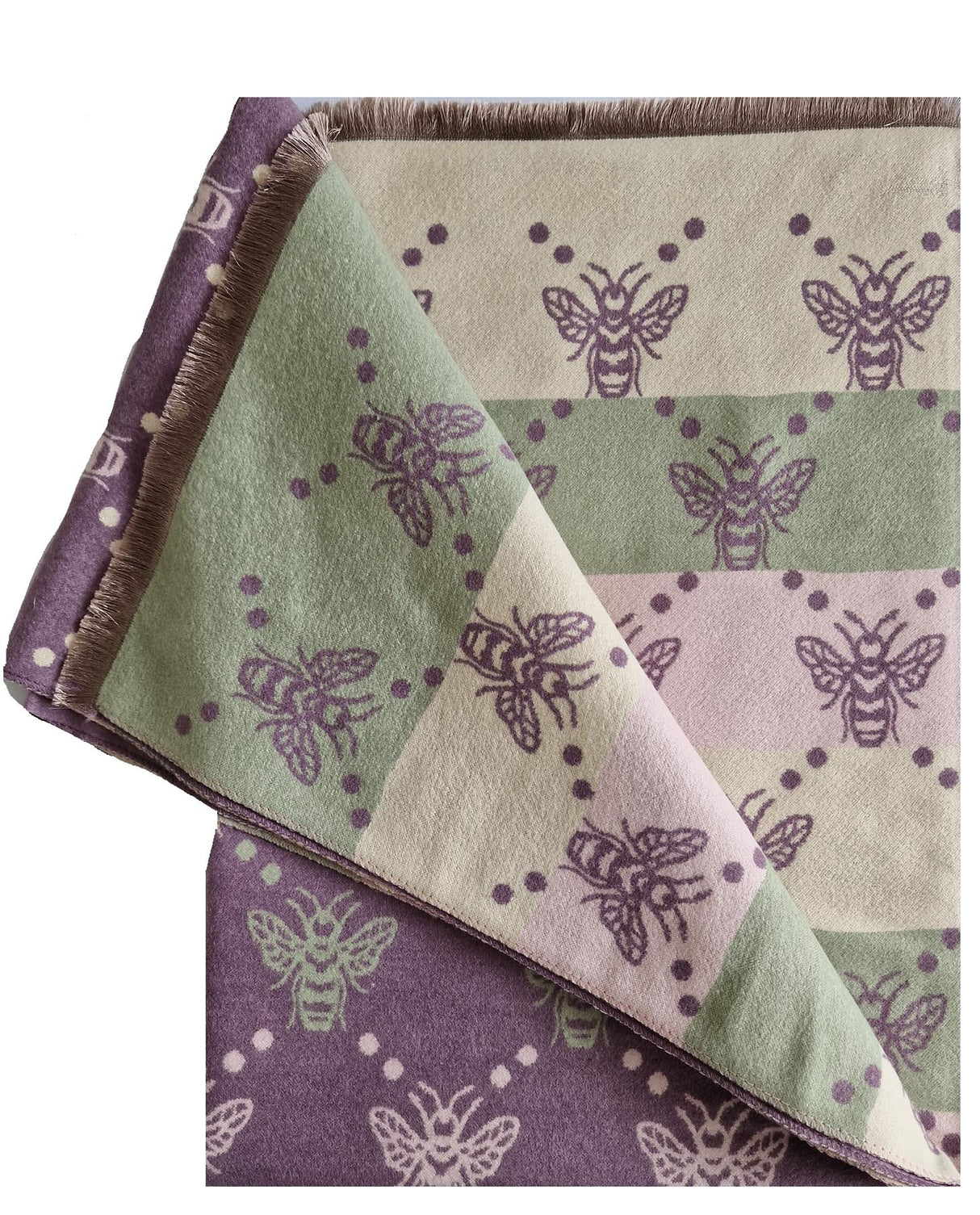 Hazy Blue Pashmina feel Luxury Ladies Womens Scarf - Bee - Just £13.99! Shop now at Warwickshire Clothing.