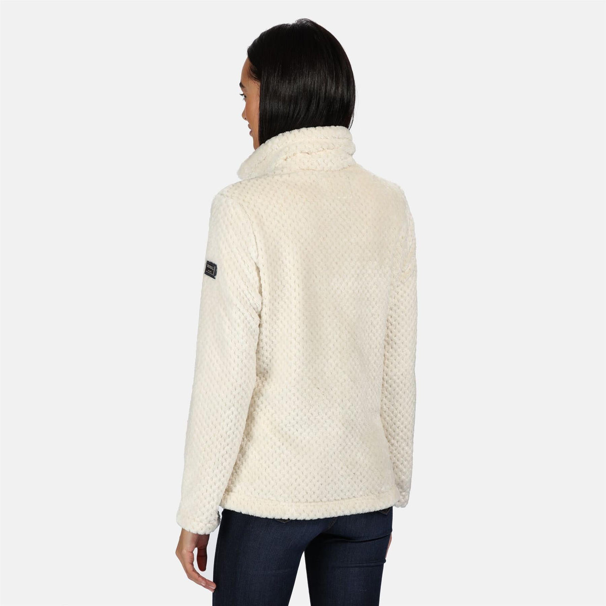 Regatta Womens Hermilla Full Zip Velour Fluffy Fleece Sweater Jacket - Just £29.99! Shop now at Warwickshire Clothing.