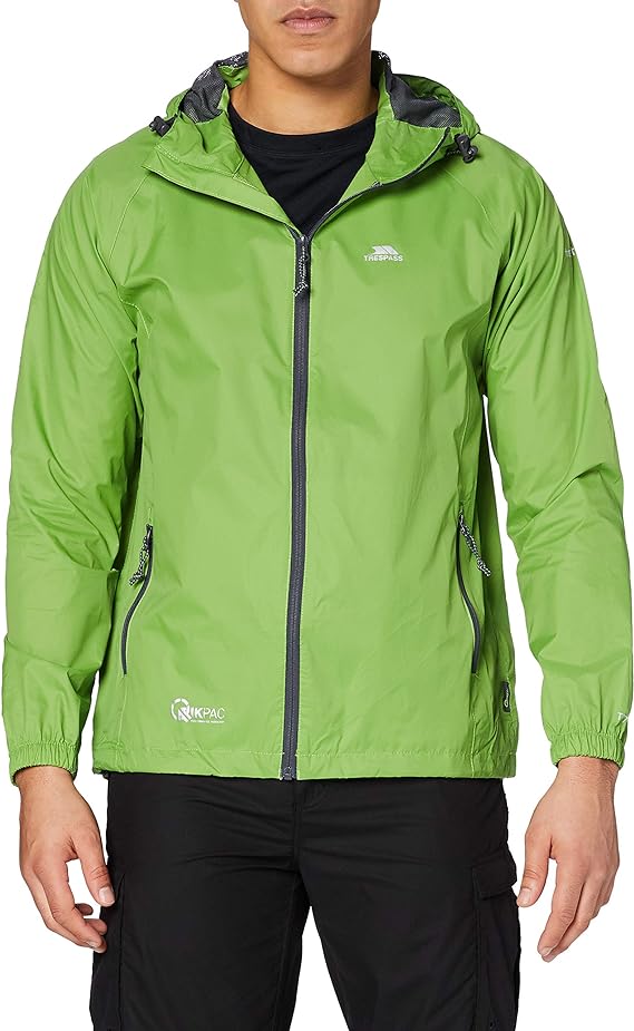 Trespass Qikpac Waterproof Unisex Jacket - Just £24.99! Shop now at Warwickshire Clothing.