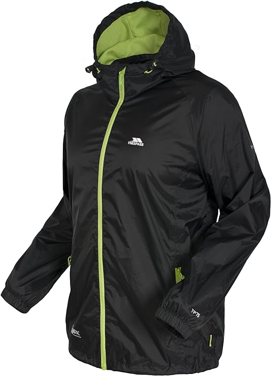 Trespass Qikpac Waterproof Unisex Jacket - Just £24.99! Shop now at Warwickshire Clothing.