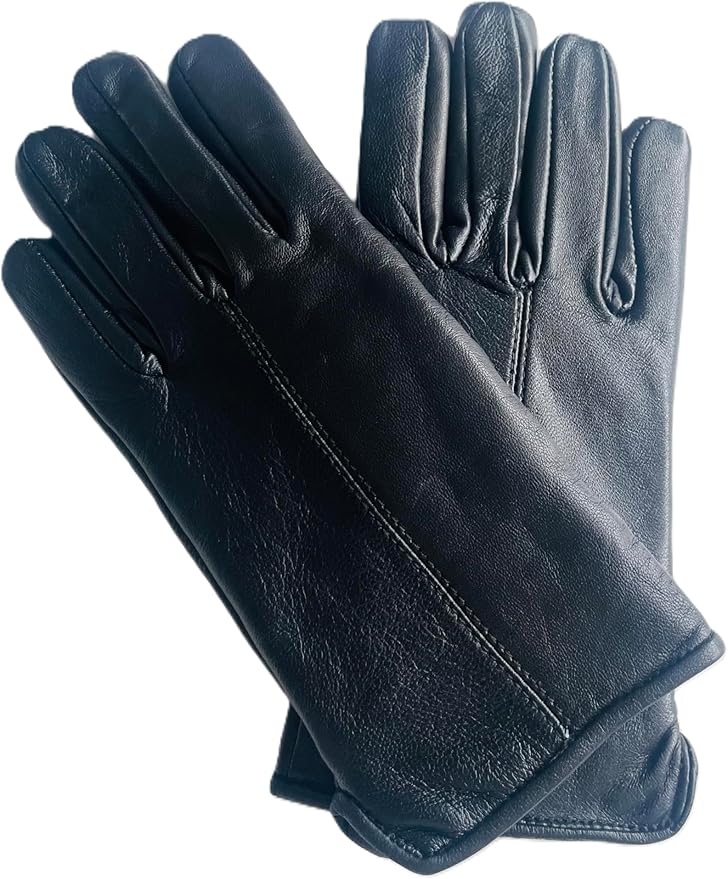 Hazy Blue Womens lined Leather Gloves 100% Leather - Florence - Just £14.99! Shop now at Warwickshire Clothing.