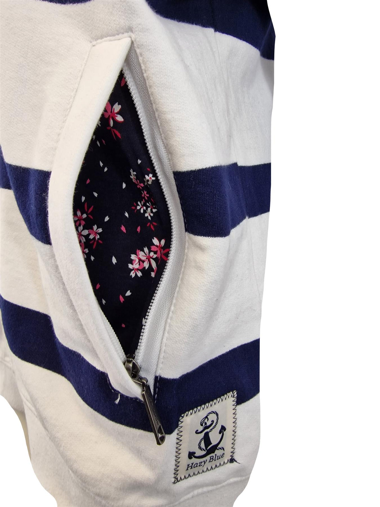 Hazy Blue Full Zip Hoodie Sweatshirts - Tessa - Just £29.99! Shop now at Warwickshire Clothing.