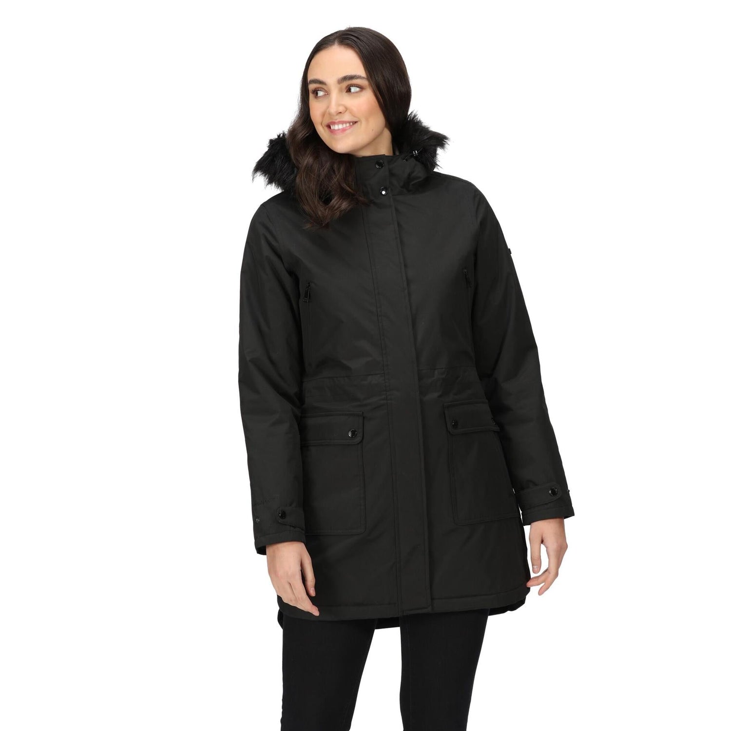 Regatta Womens Sabinka Fur Trim Waterproof Insulated Parka Coat - Just £39.99! Shop now at Warwickshire Clothing.