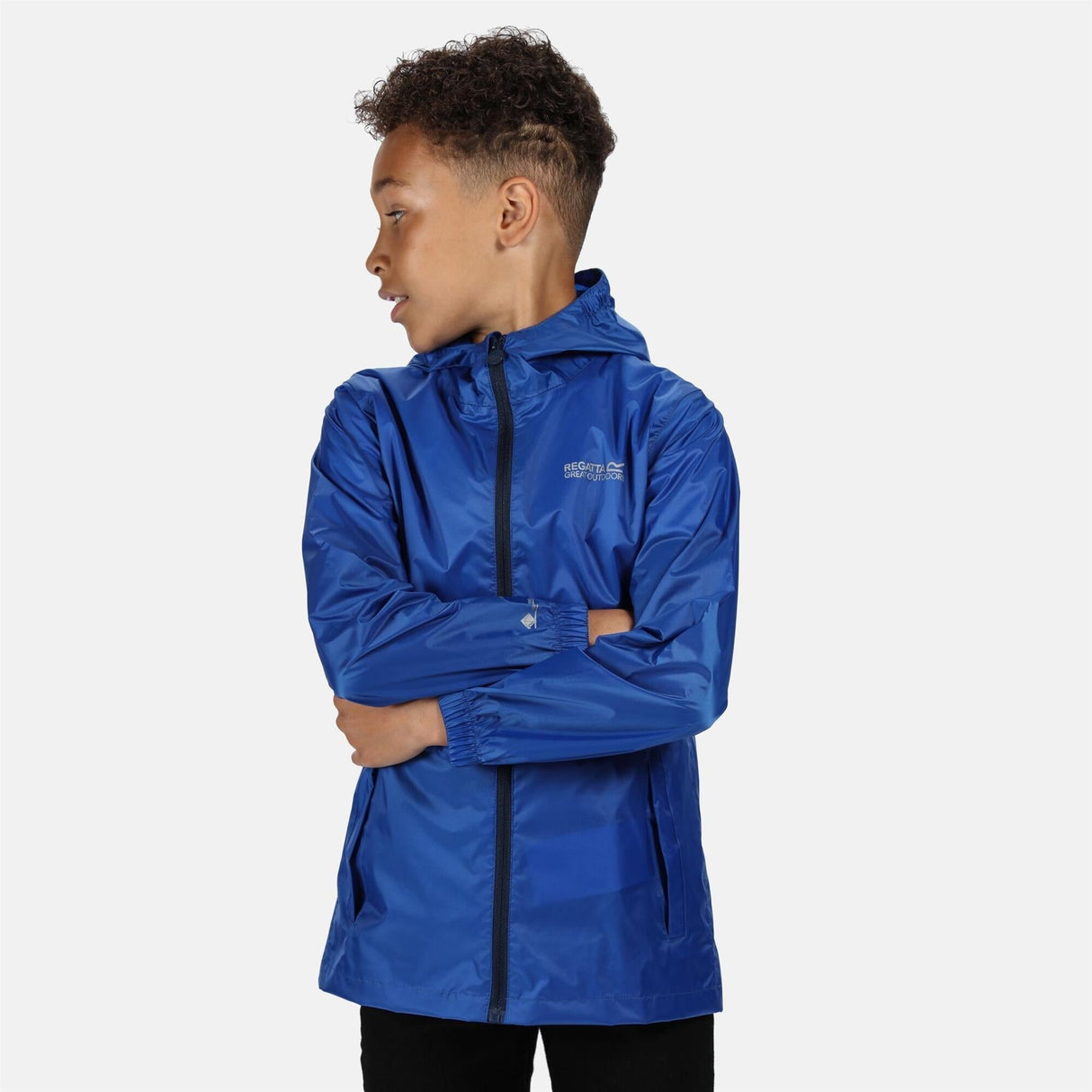 Regatta Kids Pack it Jacket III Lightweight Waterproof Packaway Jacket - Just £14.99! Shop now at Warwickshire Clothing.