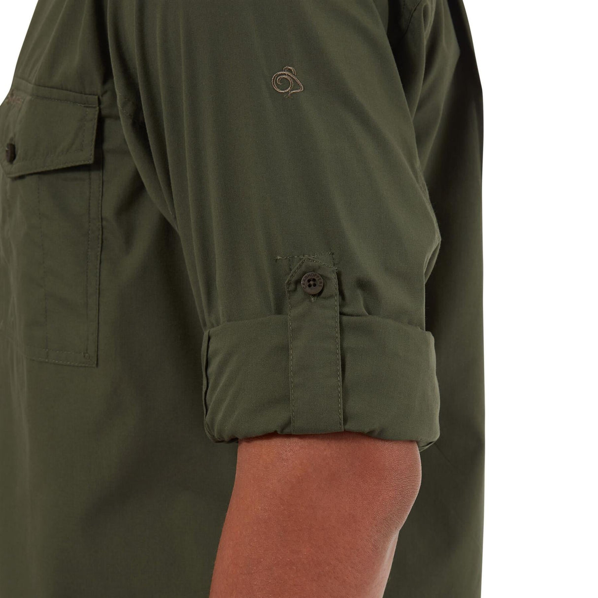 Craghoppers Mens New Kiwi Long Sleeved Shirt Walking Nosi Defence Travel - Just £29.99! Shop now at Warwickshire Clothing.