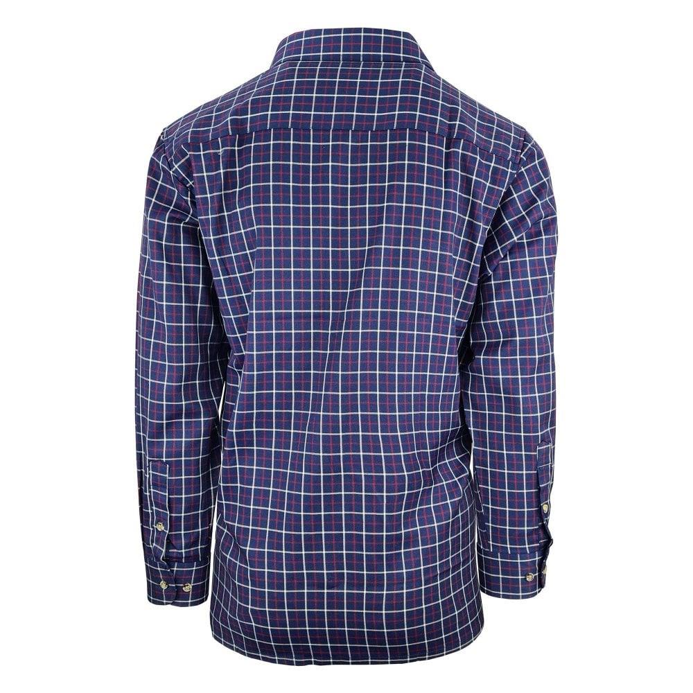 Country Classics Mens Long Sleeve Country Check Shirt - Fontwell Navy - Just £18.99! Shop now at Warwickshire Clothing.