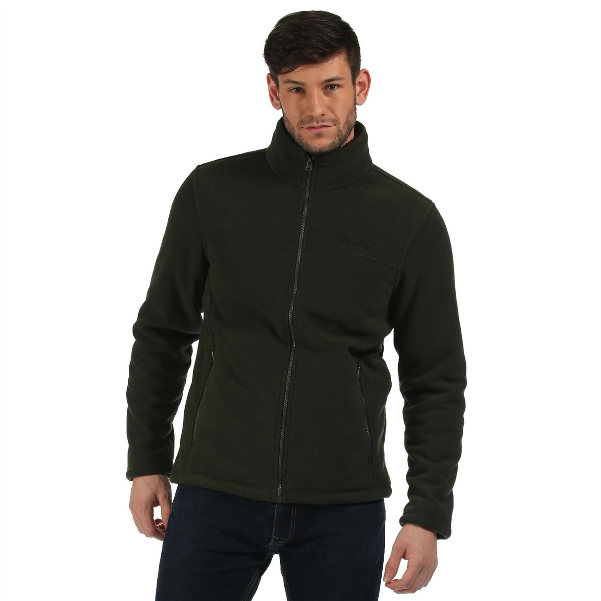 Regatta Mens Fleece Grove Full Zip Heavyweight Fur Lined Fleece Jacket 2 Pockets - Just £32.99! Shop now at Warwickshire Clothing.