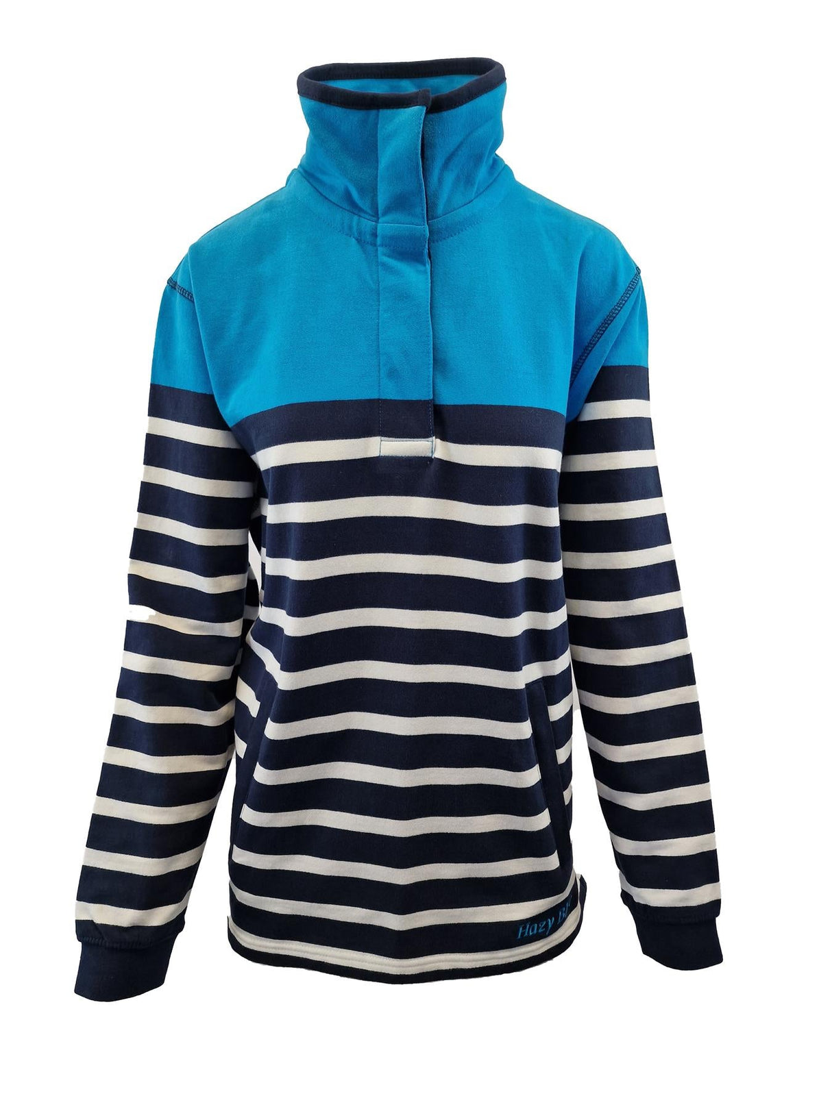 Hazy Blue Womens Pullover Sweatshirts - Tasha - Just £29.99! Shop now at Warwickshire Clothing.