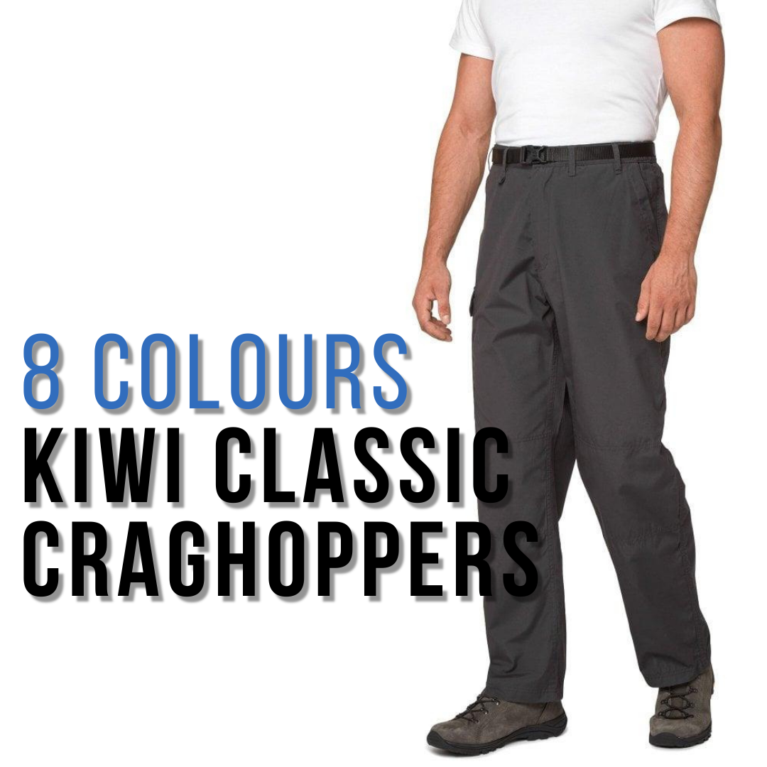 Craghoppers Mens Kiwi Classic Trousers Regular Leg - Just £34.99! Shop now at Warwickshire Clothing.