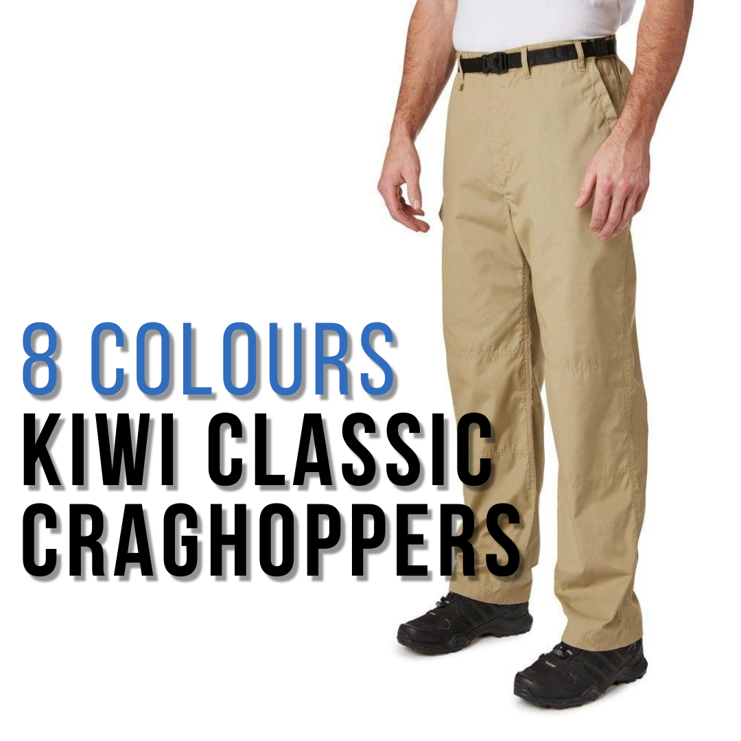Craghoppers Mens Kiwi Classic Trousers Long Leg - Just £34.99! Shop now at Warwickshire Clothing.