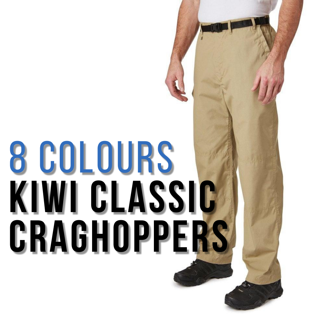 Craghoppers Mens Kiwi Classic Trousers Long Leg - Just $29.99! Shop now at Warwickshire Clothing. Free Dellivery.