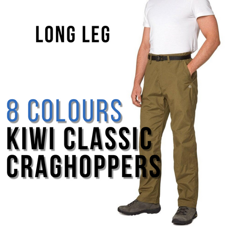 Craghoppers Mens Kiwi Classic Trousers Long Leg - Just £34.99! Shop now at Warwickshire Clothing.
