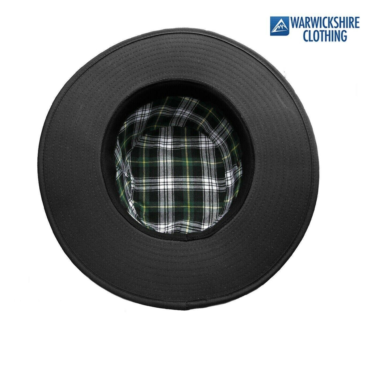 British Made Wax Cotton Fedora Outback Bush Hat Waterproof Sun Rain Wide Brim - Just £19.99! Shop now at Warwickshire Clothing.