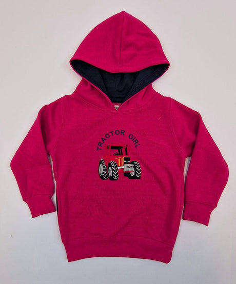Hazy Blue Roxy Tractor Girl Hoodies - Just £12.99! Shop now at Warwickshire Clothing.