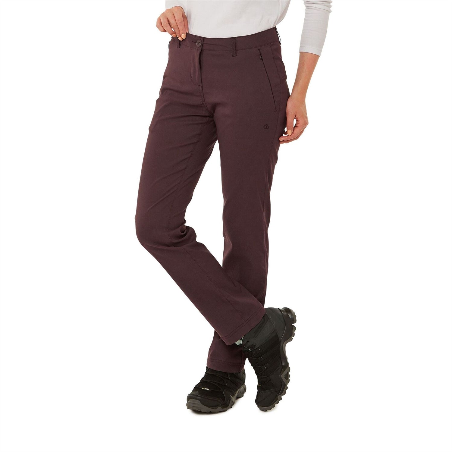 Craghoppers Womens CWJ1202 Kiwi Pro Stretch Trousers | Short Leg - Just £34.99! Shop now at Warwickshire Clothing.