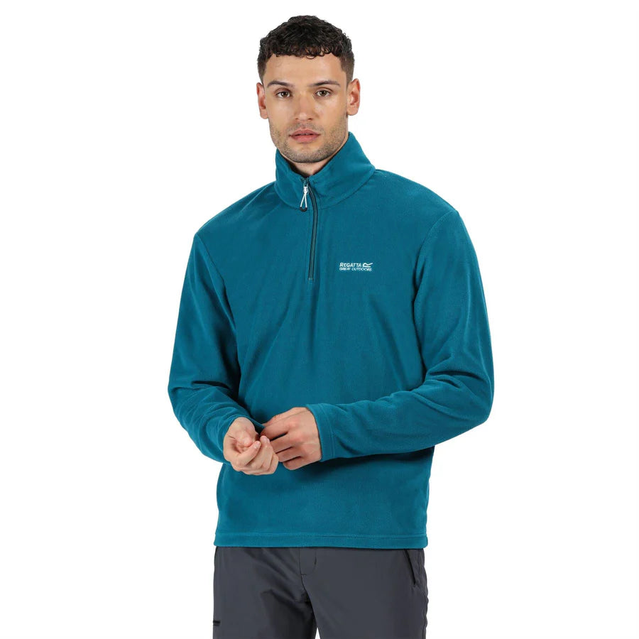 Regatta Mens Thompson Half Zip Light Micro Fleece