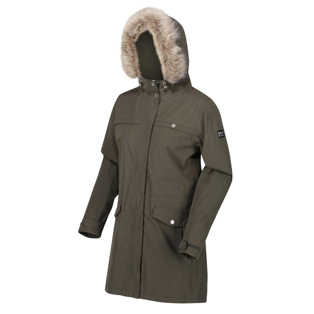Regatta Womens Serleena II Waterproof Insulated Fur Trim Hooded Parka Jacket - Just £39.99! Shop now at Warwickshire Clothing.