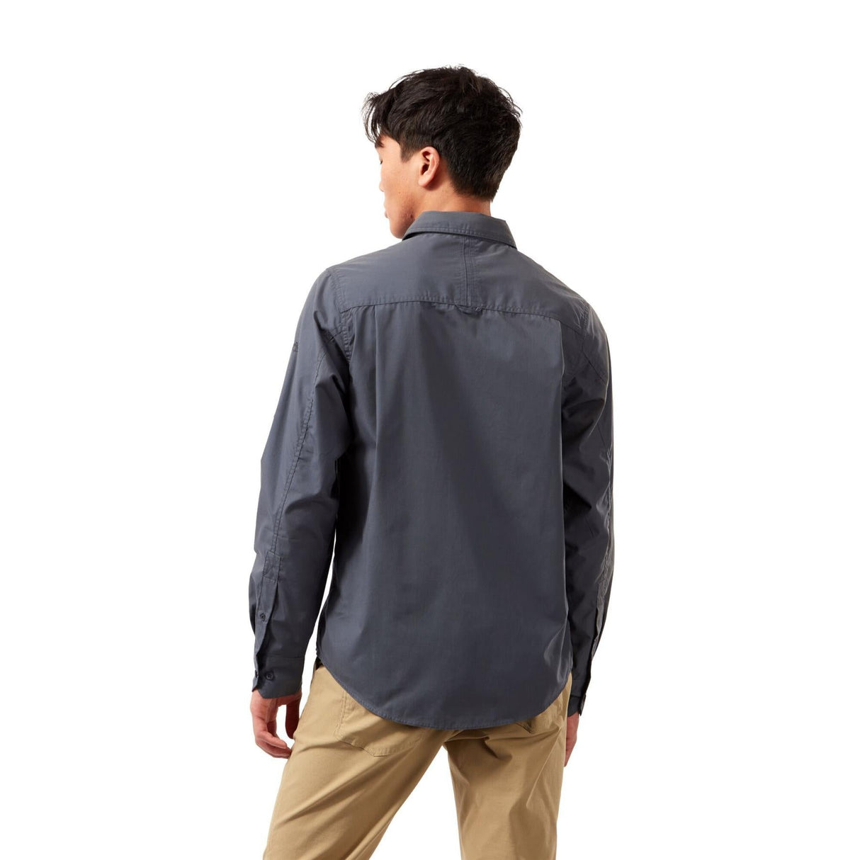 Craghoppers Mens New Kiwi Long Sleeved Shirt Walking Nosi Defence Travel - Just £29.99! Shop now at Warwickshire Clothing.