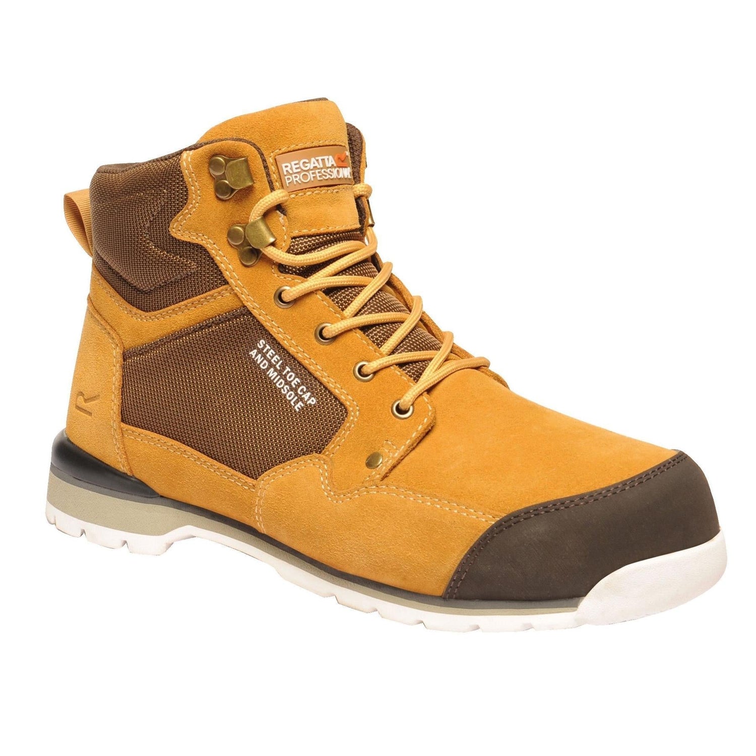 Regatta Mens Work Safety Protective Shoes Steel Toe Boots Workwear - Just £32.99! Shop now at Warwickshire Clothing.