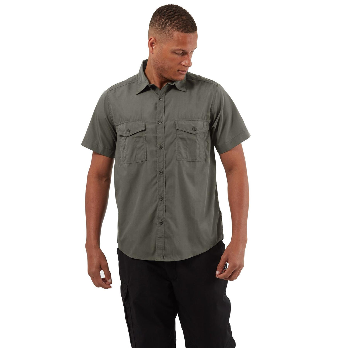 Craghoppers Mens Kiwi Short Sleeved Shirt Nosi Defense - Just £24.99! Shop now at Warwickshire Clothing.