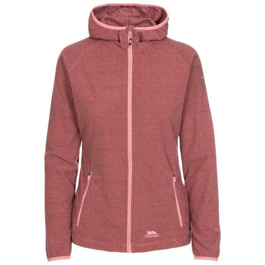 Trespass Jennings Women's Full Zip Microfleece Hoodie - Just £20.99! Shop now at Warwickshire Clothing.