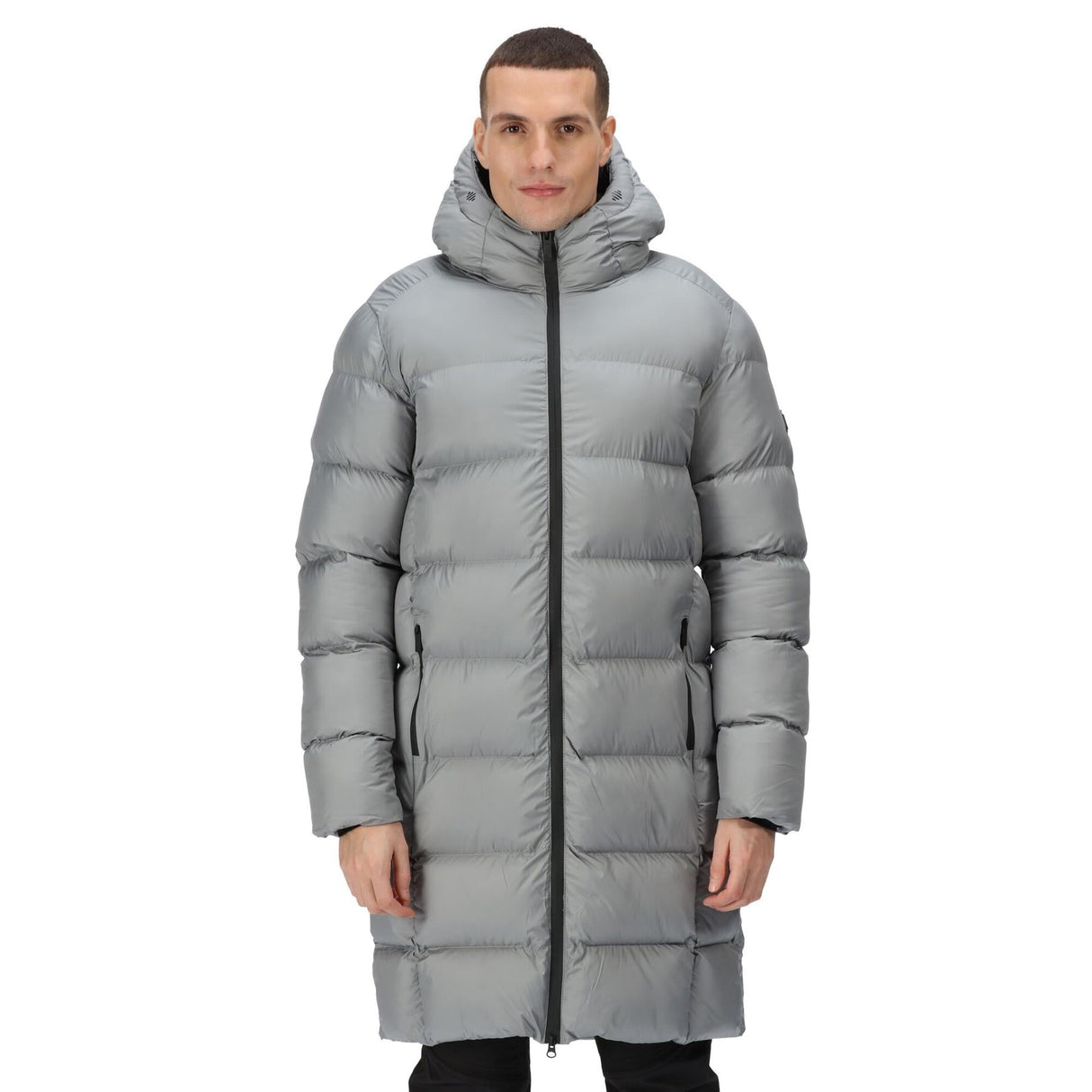 Regatta Mens Hallin Water Repellent Hooded Quilted Coat - Just £54.99! Shop now at Warwickshire Clothing.