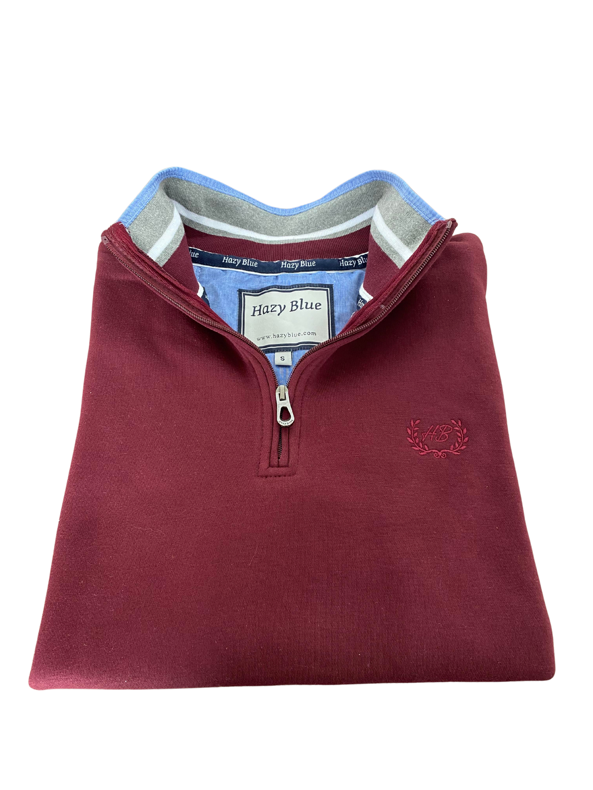 Hazy Blue Hanbury Countrywear Classic Sweatshirt - Just £34.99! Shop now at Warwickshire Clothing.