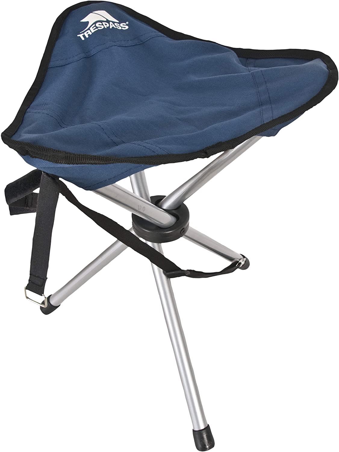 Trespass Ritchie Camping Fishing Folding Tripod Stool Seat Chair + Carrying Bag - Just £9.49! Shop now at Warwickshire Clothing.