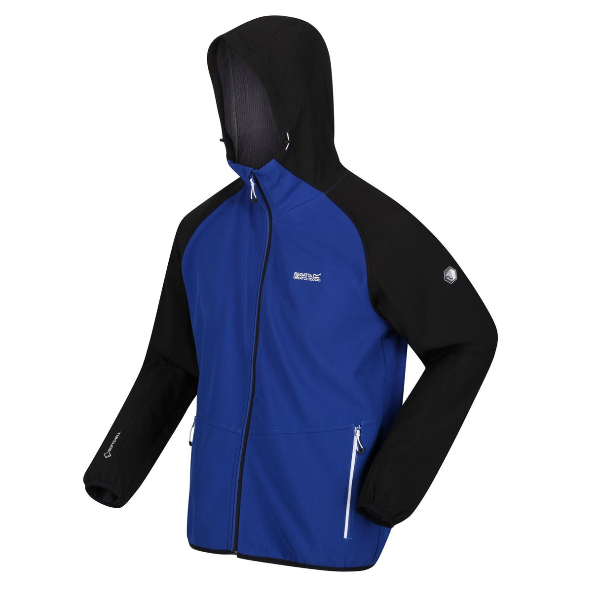 Regatta Mens Arec III Outdoor Hooded Softshell Jacket - Just £29.99! Shop now at Warwickshire Clothing.