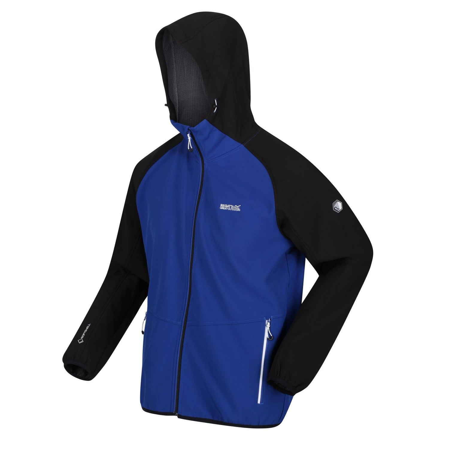 Regatta Mens Arec III Outdoor Hooded Softshell Jacket - Just £29.99! Shop now at Warwickshire Clothing.