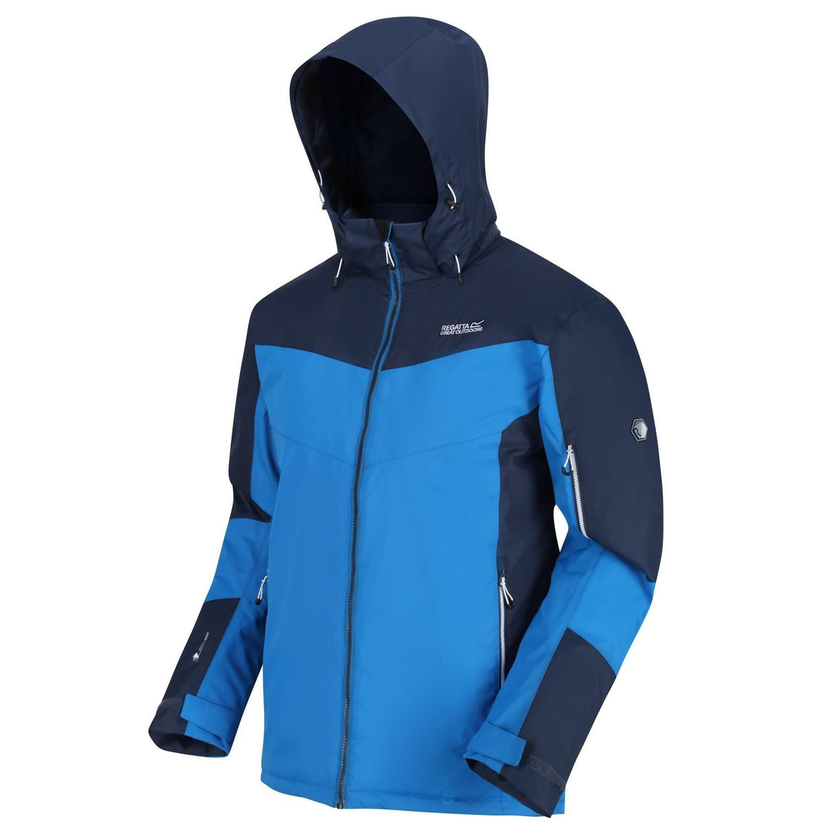 Regatta Mens Fincham Waterproof Insulated Hidden Hood Jacket - Just £34.99! Shop now at Warwickshire Clothing.