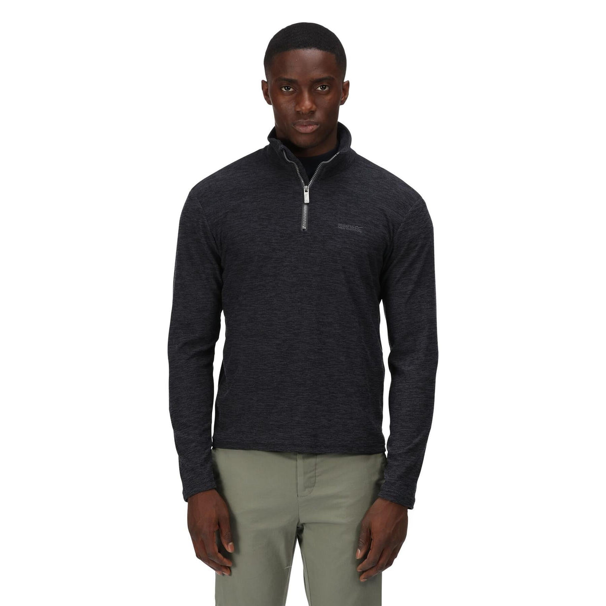 Regatta Mens Elgor II Half Zip Long Sleeved Jumper Pullover - Just £16.99! Shop now at Warwickshire Clothing.
