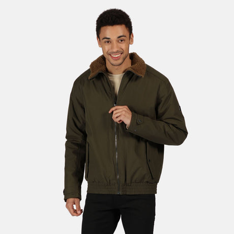 Regatta Mens Rayan Waterproof Insulated Sherpa Fleece Jacket - Just $24.99! Shop now at Warwickshire Clothing. Free Dellivery.