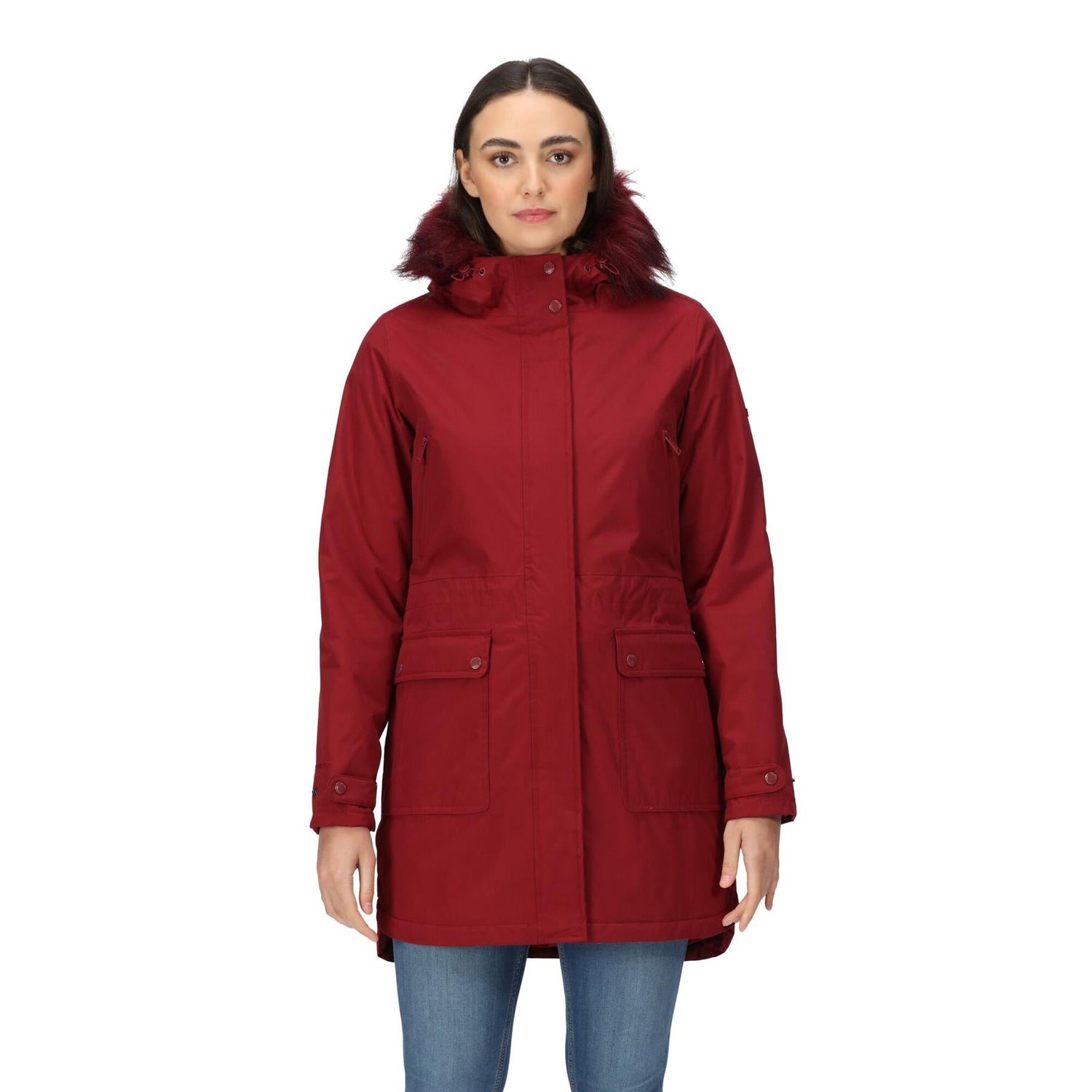 Regatta Womens Sabinka Fur Trim Waterproof Insulated Parka Coat - Just £39.99! Shop now at Warwickshire Clothing.