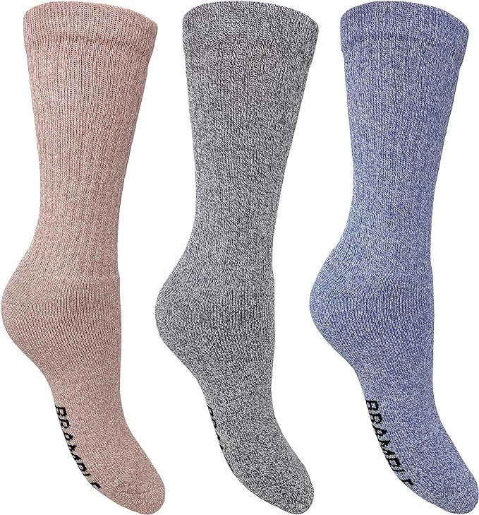 Bramble - Ladies All Terrain Socks | 3 Pairs - Just $9.99! Shop now at Warwickshire Clothing. Free Dellivery.