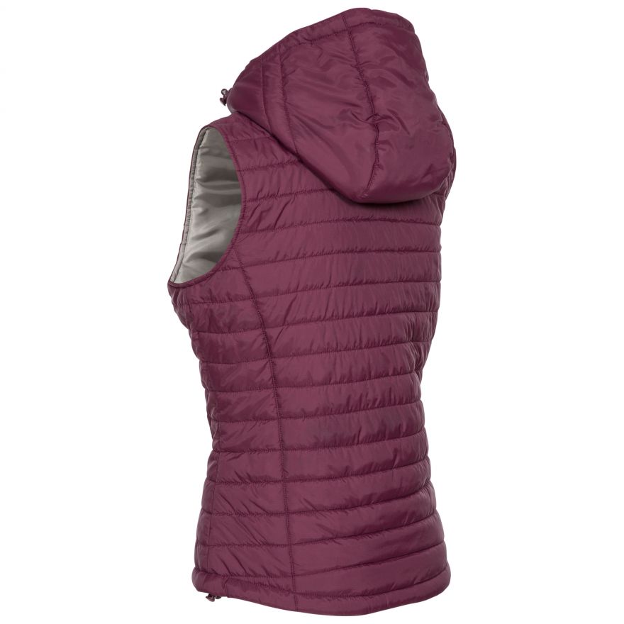 Trespass Women Hooded Padded Gilet Aretha - Just £27.99! Shop now at Warwickshire Clothing.