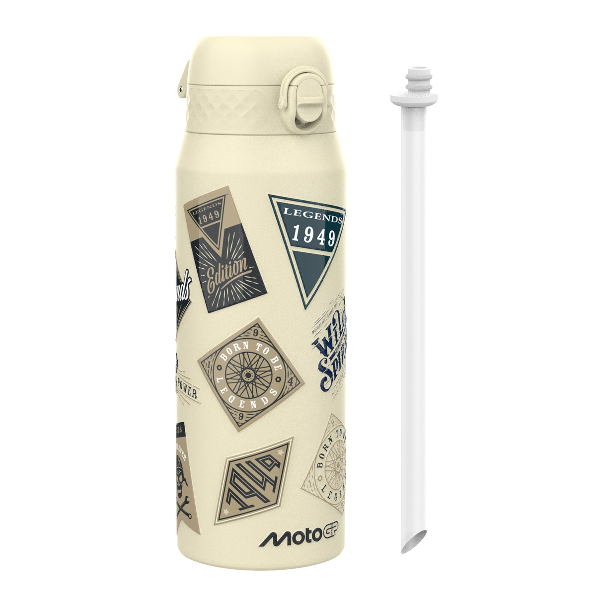 MotoGP x ION8 Insulated Steel Water Bottle, MotoGP Classic Legends, 750ml (24oz)