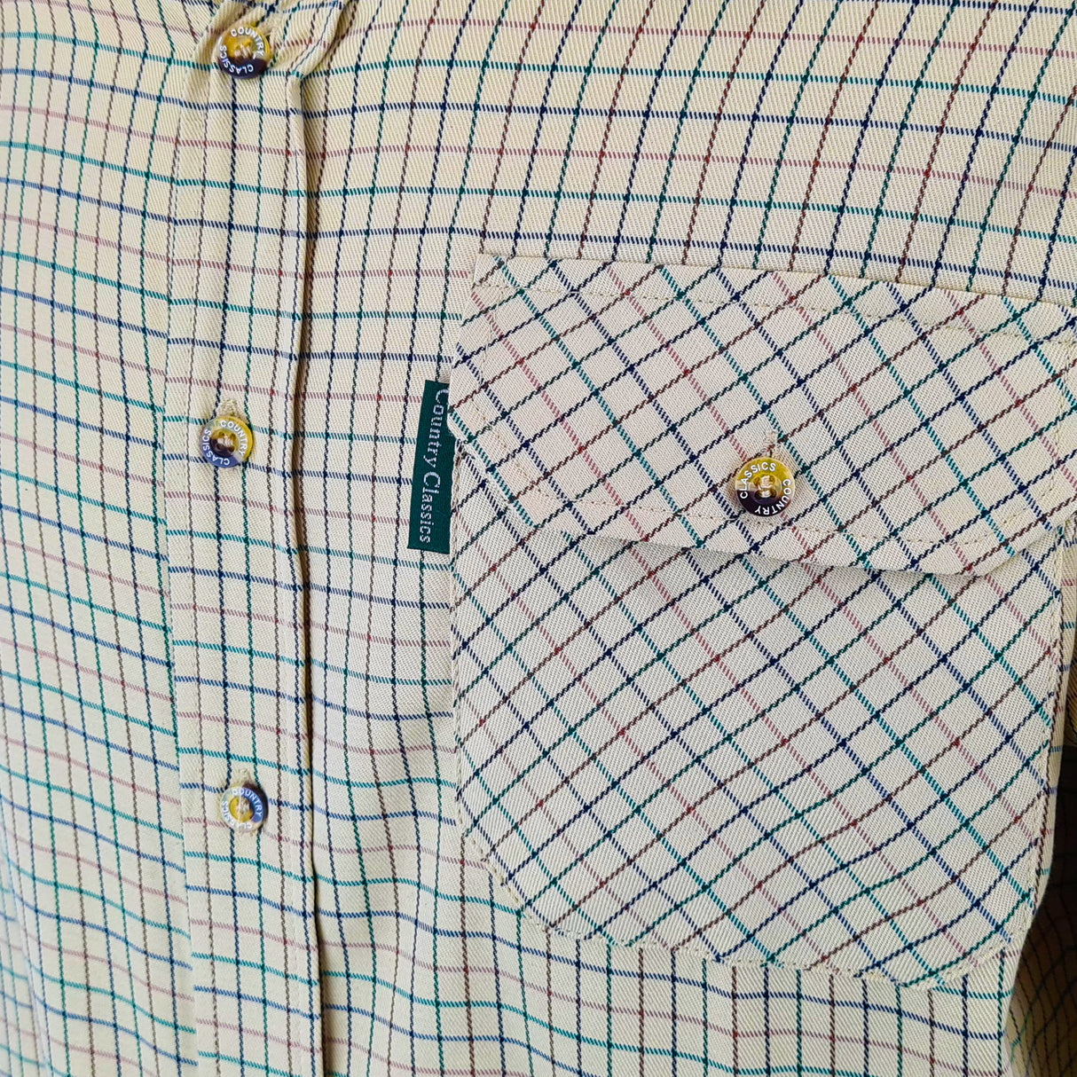 Country Classics Mens Long Sleeved Check Country Shirt - Cartmel
