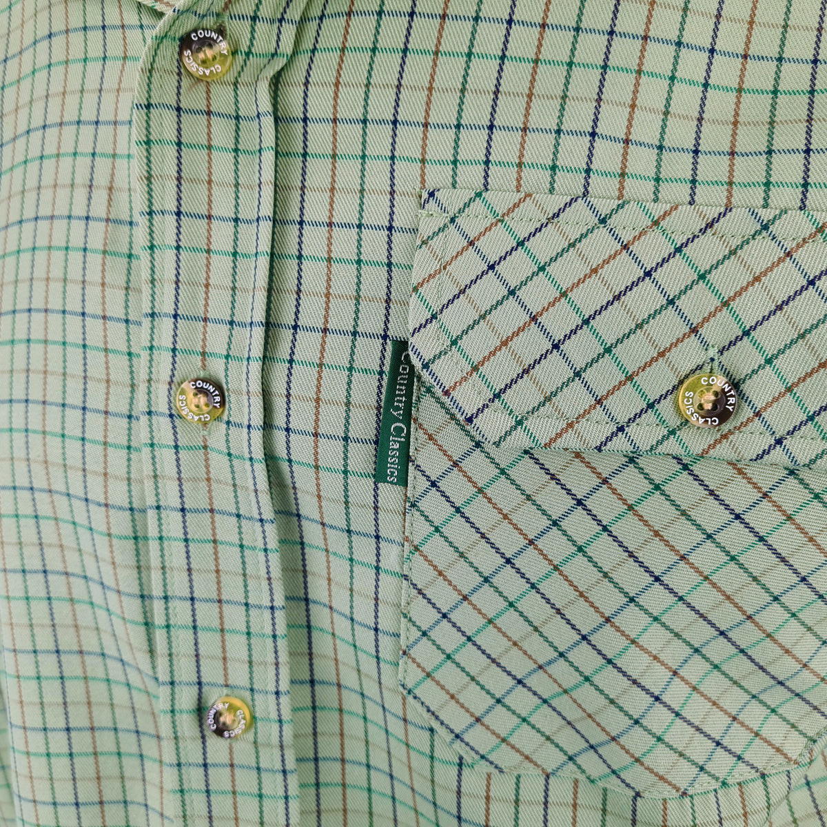 Country Classics Mens Long Sleeved Check Country Shirt - Cartmel