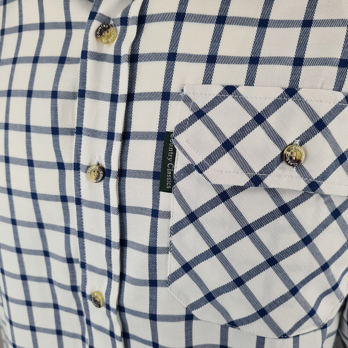 Country Classics Mens Long Sleeve Check Country Shirt - Catterick