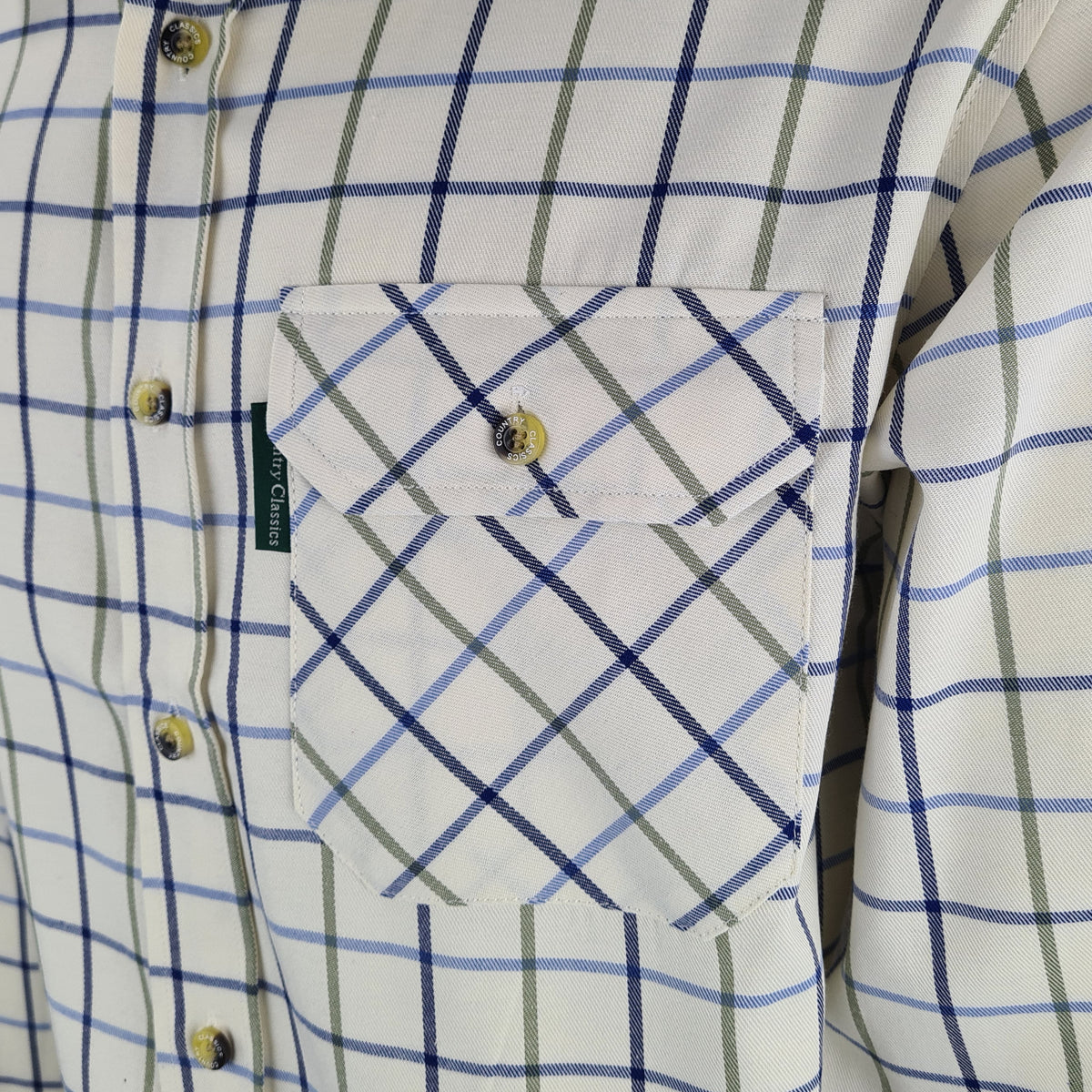 Country Classics Mens Long Sleeve Check Country Shirt - Lingfield