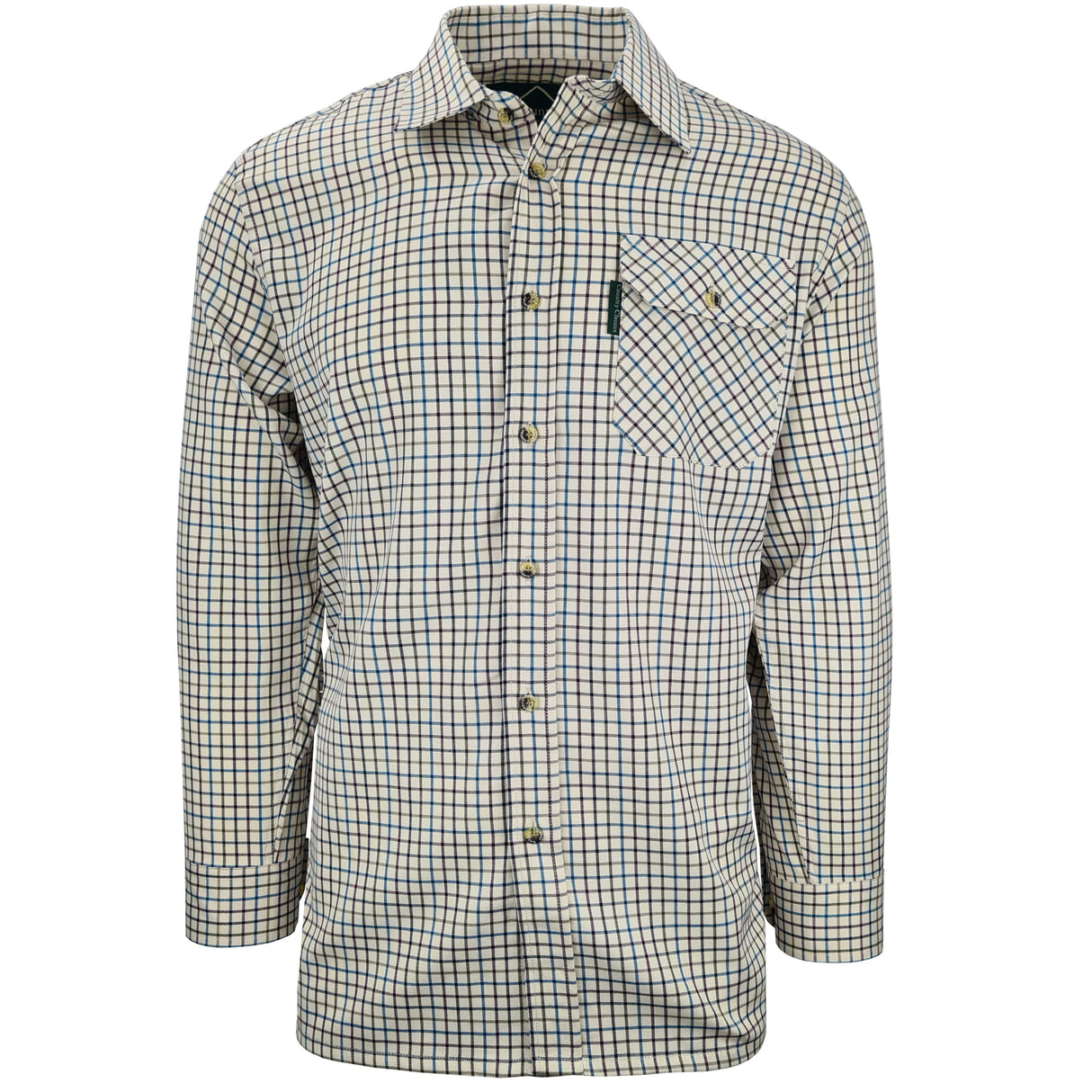 Country Classics Mens Long Sleeve Shirt - Ragley Wine - Just £18.99! Shop now at Warwickshire Clothing.