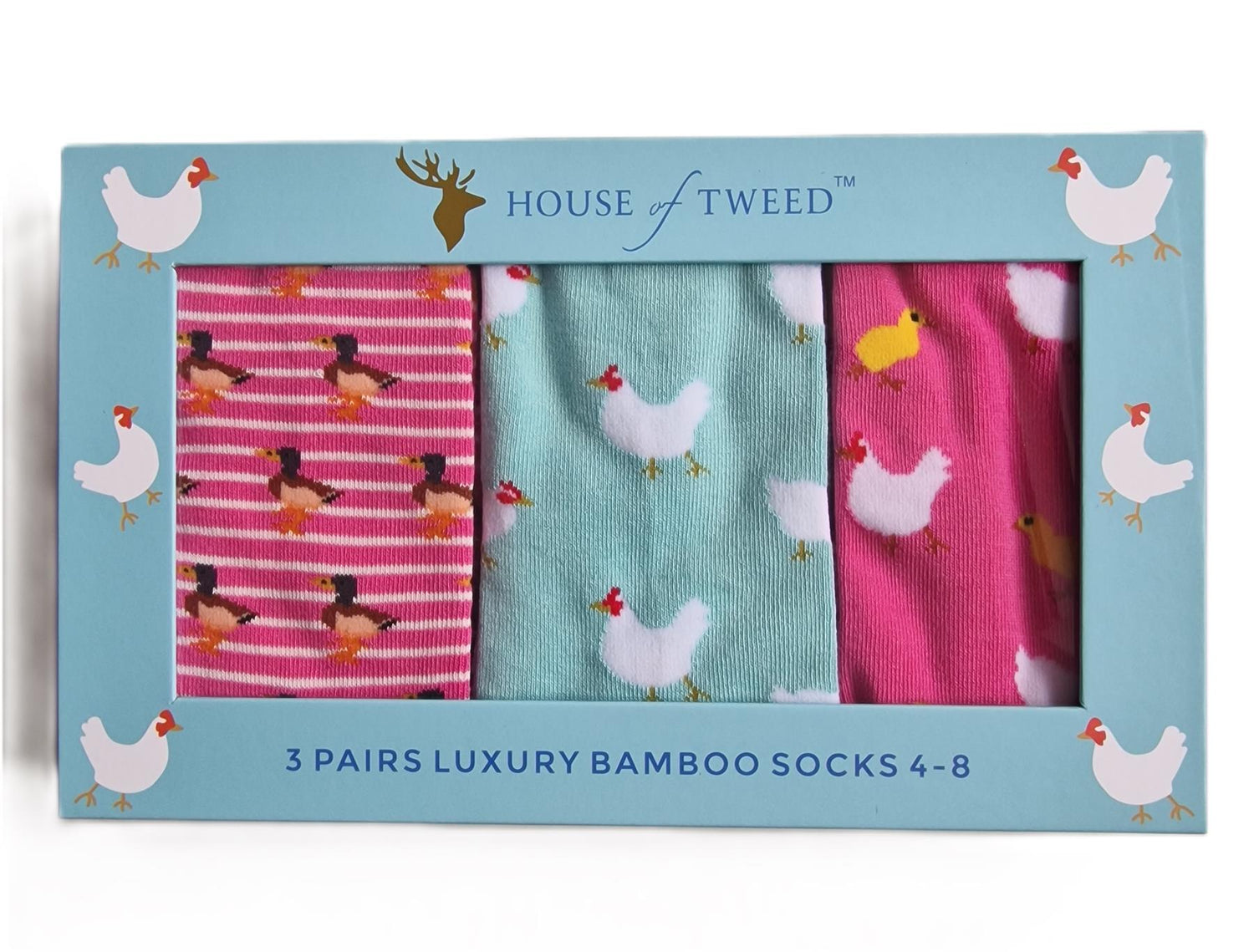 House of Tweed Luxury Ladies Bamboo Gift Novelty Socks - Just £14.99! Shop now at Warwickshire Clothing.