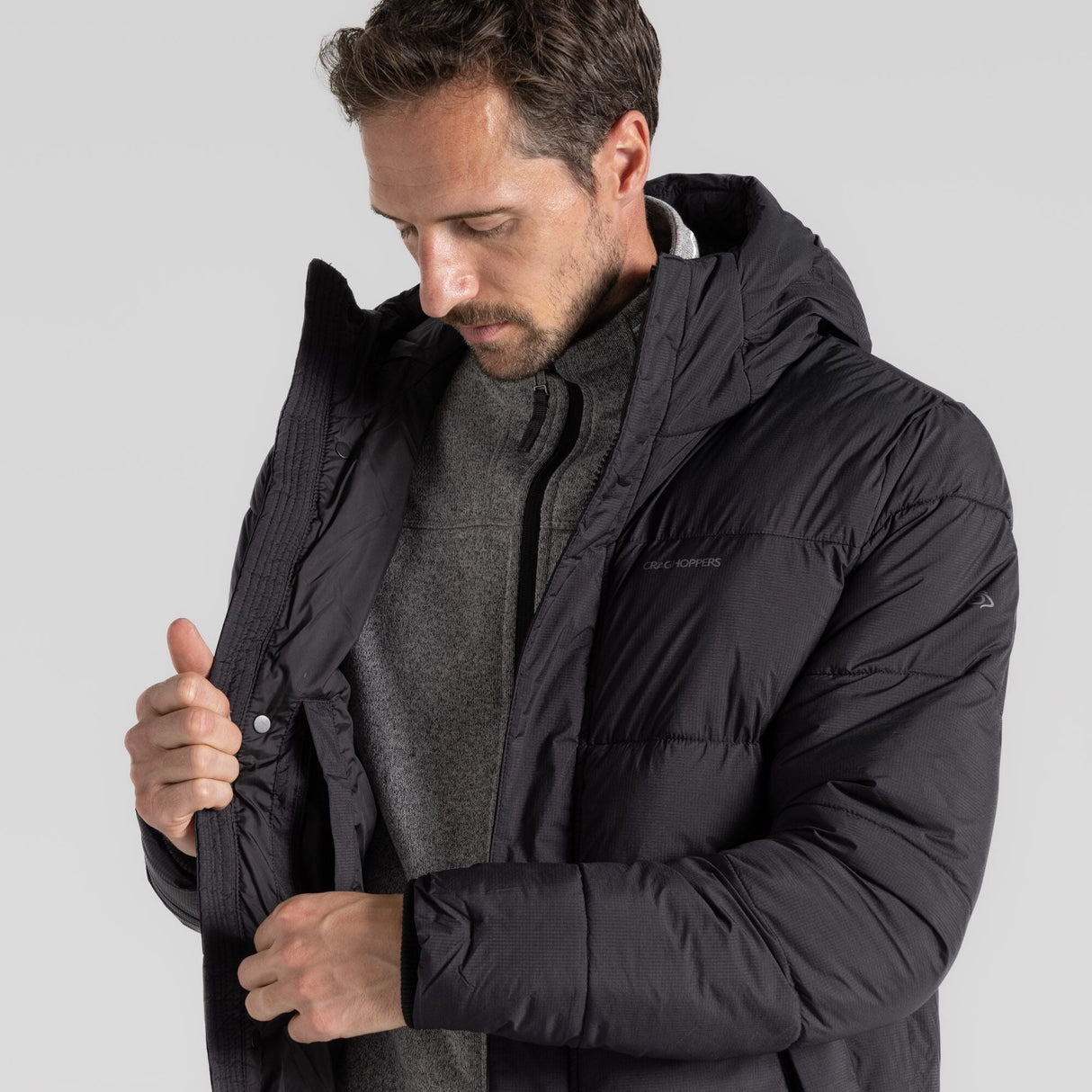 Craghoppers Men's Cormac Hooded Insulating Jacket - Just £79.99! Shop now at Warwickshire Clothing.